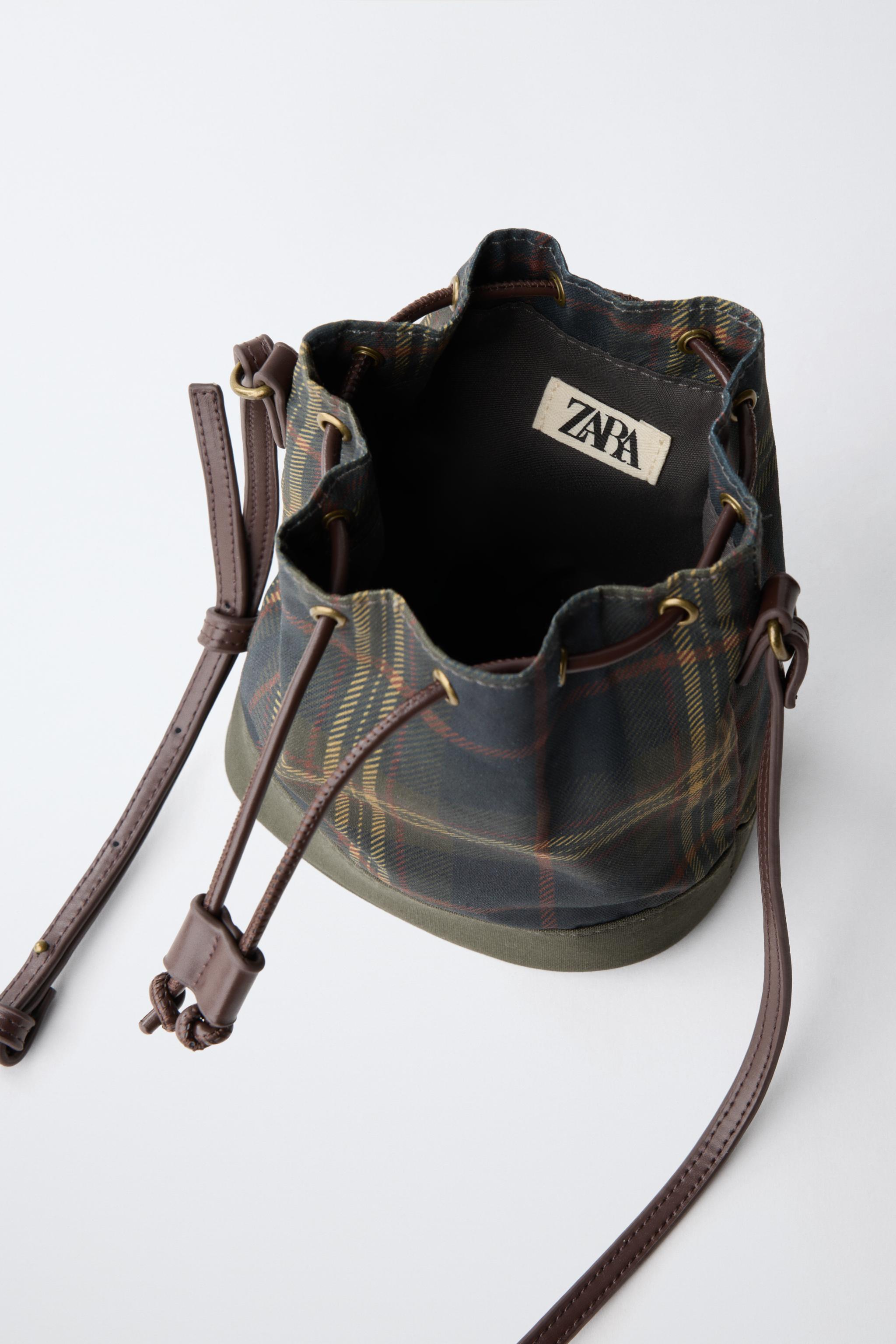 SAC SEAU À CARREAUX